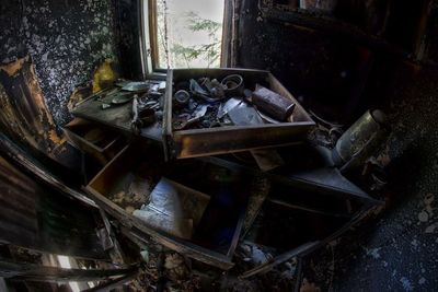 Abandoned building