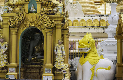 Statue in temple