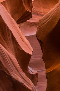 Full frame shot of canyon