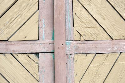 Full frame shot of wooden floor