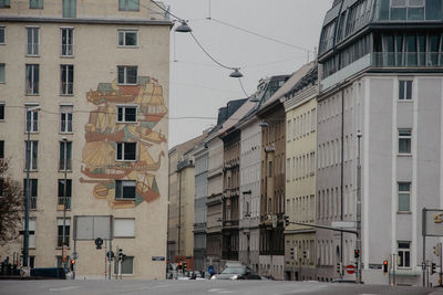 View of buildings in city