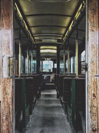 Railcar hallway