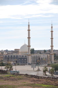 View of historic building against sky