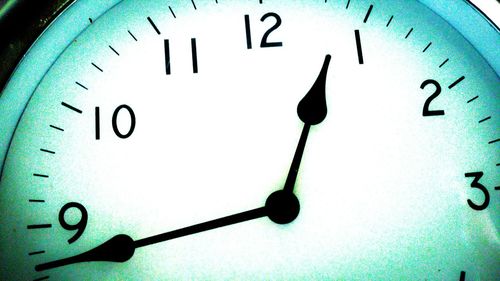 Close up of clock