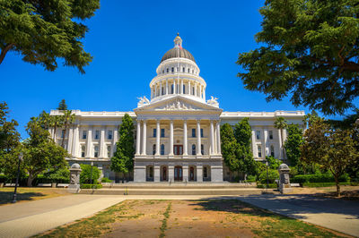 View of historical building