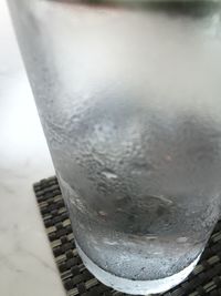 Close-up of drink on table