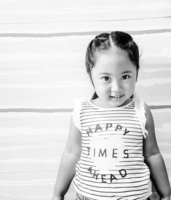 Portrait of cute girl