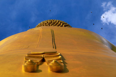 Big buddha statue in thai city