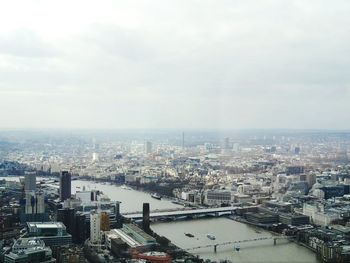 Aerial view of cityscape