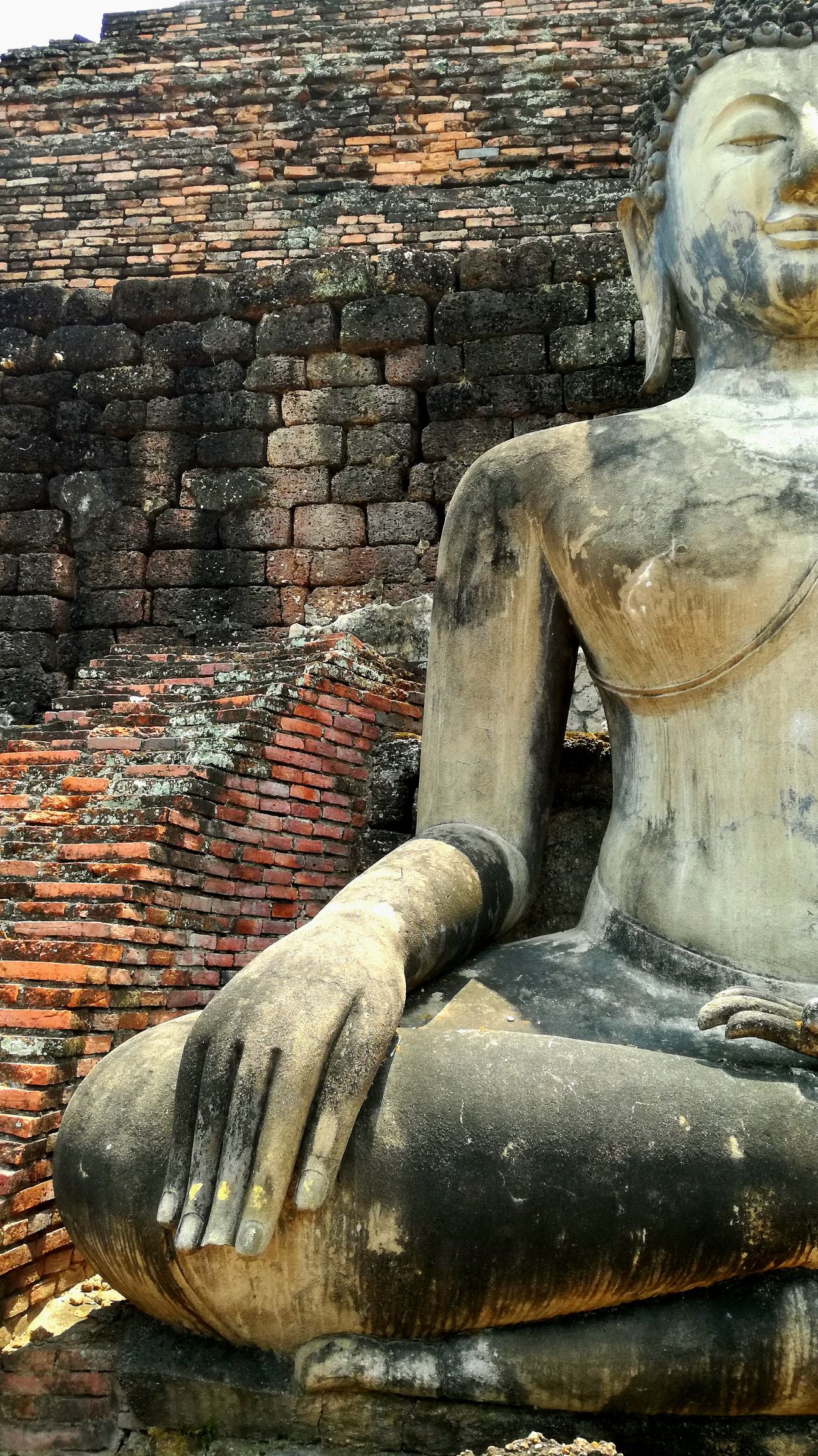 Half buddha