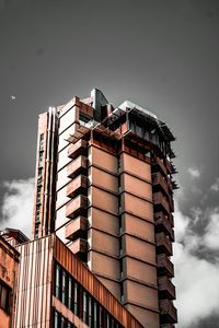 Low angle view of building against sky