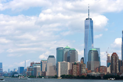 Skyscrapers in city