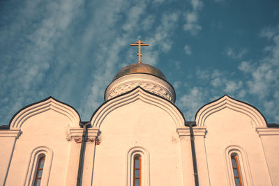 Low angle view of church