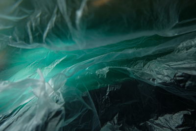 Full frame shot of plastic bag