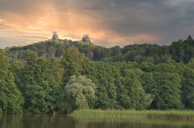 Landscape at sunrise