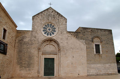 Low angle view of church