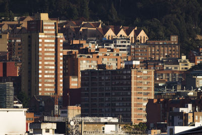 Buildings in city