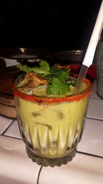 Close-up of drink