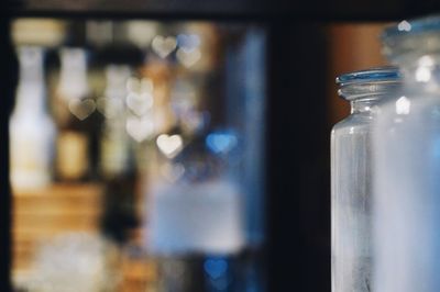 Close-up of drink in bottle