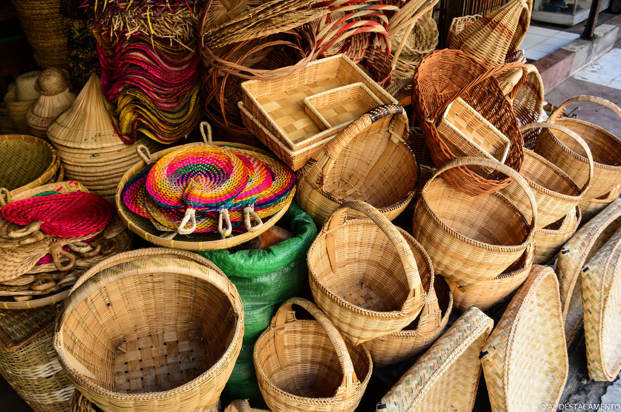 FULL FRAME SHOT OF VARIOUS OBJECTS FOR SALE AT MARKET