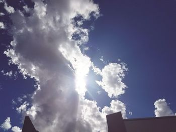 Low angle view of sky