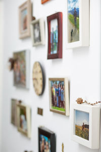 Street seen through home