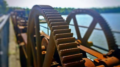 Close-up of rusty metal