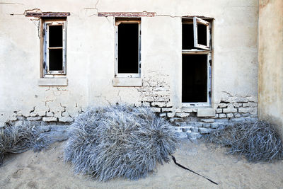 House window on building