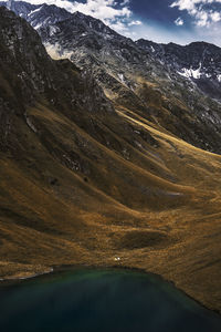 Scenic view of lake