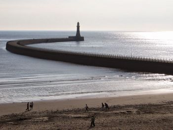 Scenic view of beach