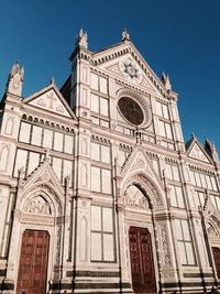 Low angle view of church