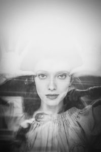 Portrait of a young woman