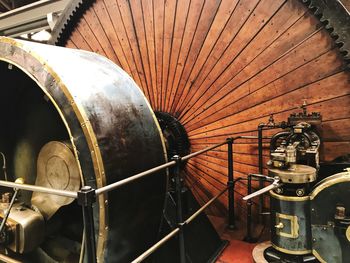 Close-up of machinery