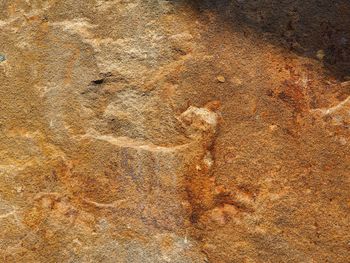 Full frame of a rock