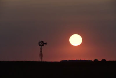 Scenic view of sunset