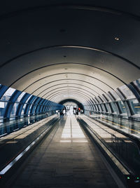 View of subway station