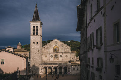 View of historic building against sky