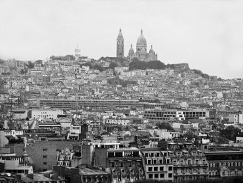 Cityscape against sky, paris