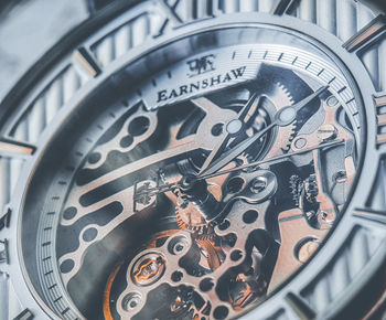 Close-up of clock