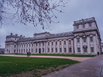 Facade of historical building