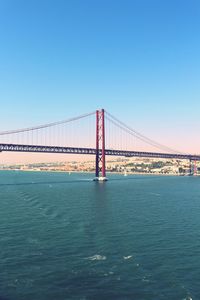 Golden gate bridge against sky