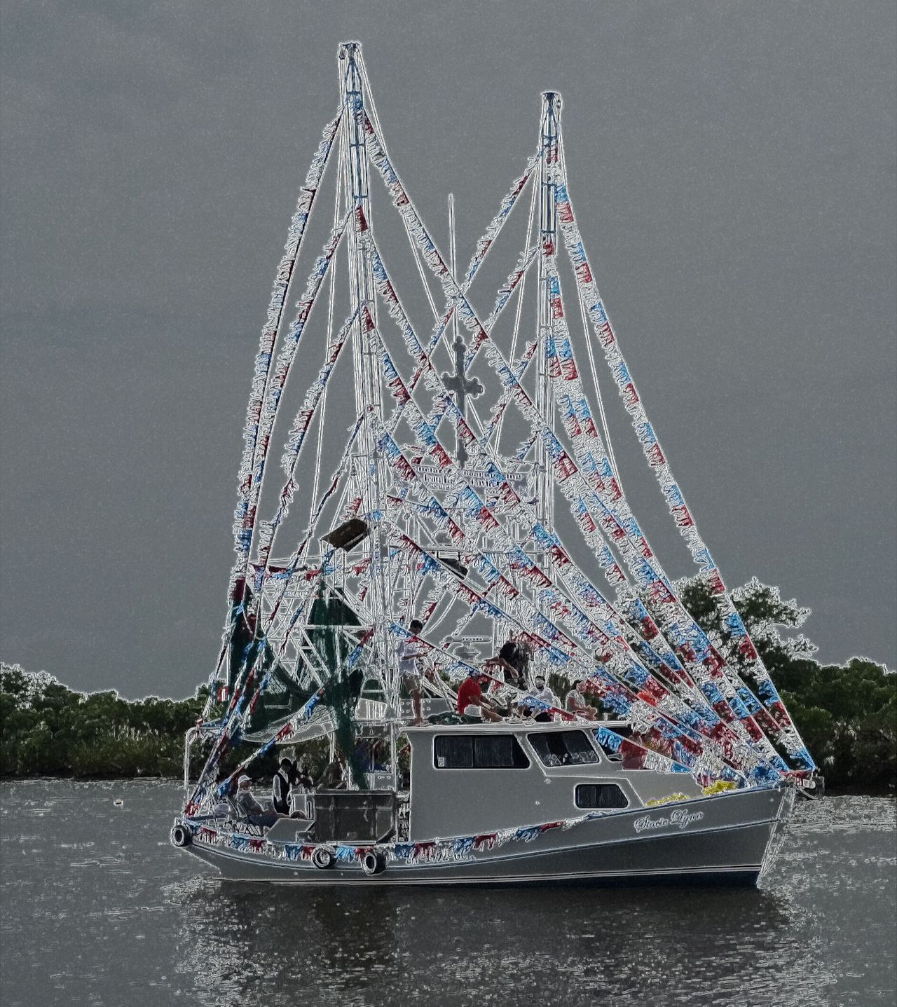 Crabbing vessel boa