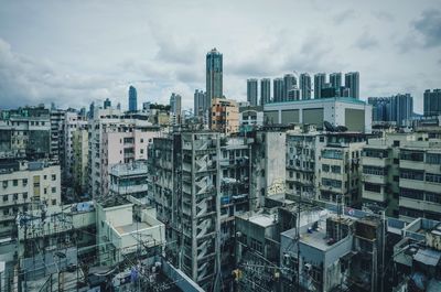 Cityscape against sky