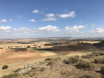 High  plains in la mancha spain