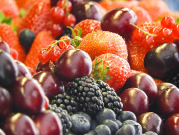Close-up of strawberries