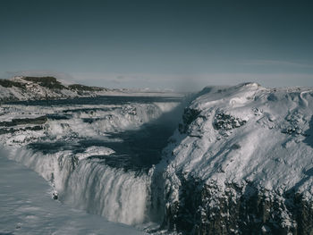 Panoramic view of sea against sky