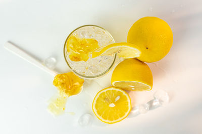 Close-up of drink on table