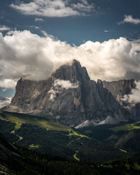 Mountain in the dolomite italy