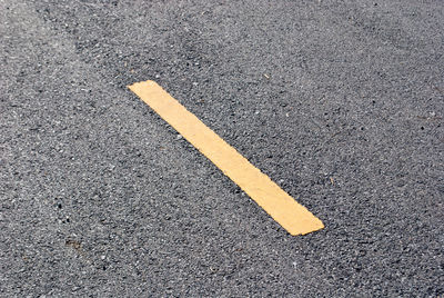Arrow symbol on road