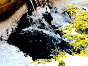 Close-up of water splashing